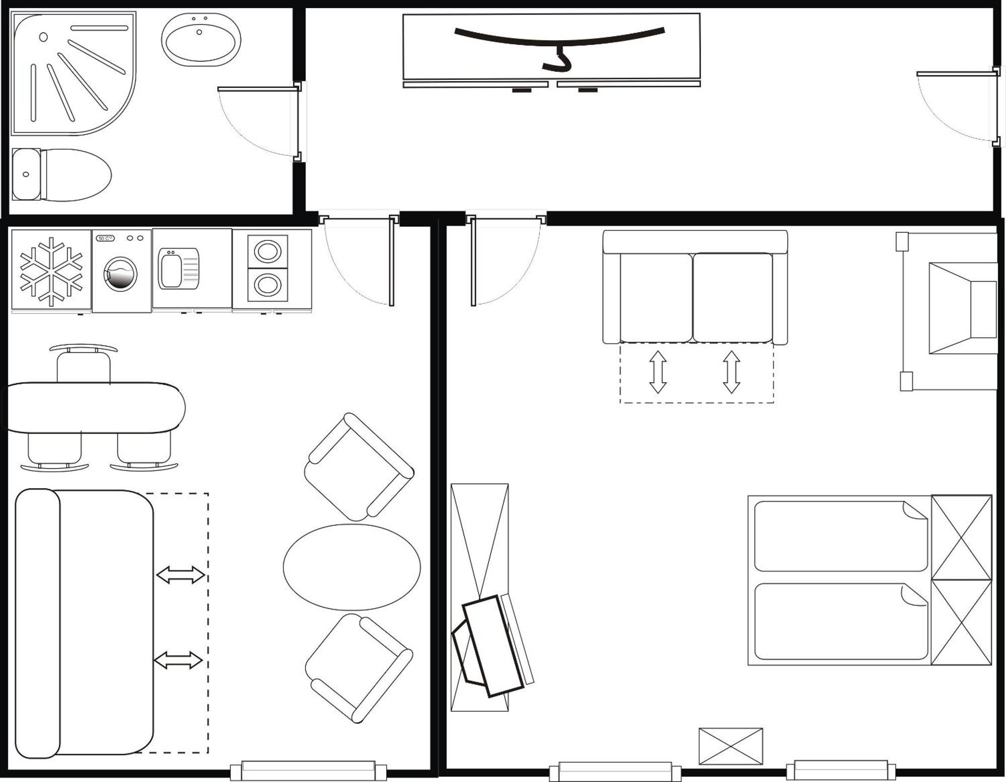 Grand-Tourist Center Point Apartments Gdansk Luaran gambar